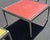 Mid-Century Modern 1970s Richard Schultz Style Knoll Aluminum and Orange Enamel Side-Coffee Table For Sale - Image 3 of 18