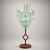Murano Glass and Iron Sculptural Face from Pino Signoretto, 1970s For Sale - Image 3 of 3