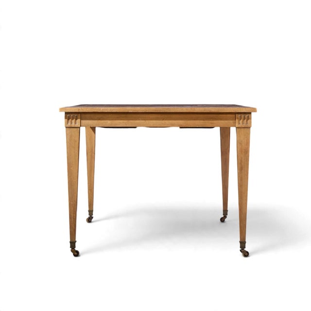 Mid 20th Century Baker Furniture French Regency Expanding Dining Table With 2 Leaves For Sale - Image 5 of 14