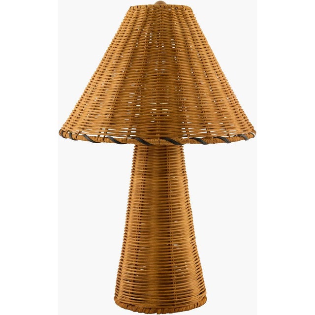 Traditional Maroya Accent Table Lamp Dark Brown For Sale - Image 3 of 3