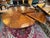 Late 20th Century Theodore Alexander for Castle Bromwich Walnut Wood Jupe Dining Table, 60 to 78 Inch For Sale - Image 5 of 18