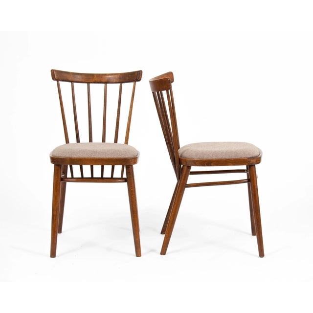 Czechoslovakian Chairs by Antonín Šuman for Tatra, 1960s, Set of 4 For Sale - Image 4 of 10