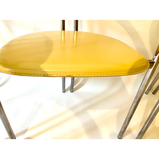 Modern Yellow Chairs, 2000s, Set of 5 For Sale - Image 17 of 18