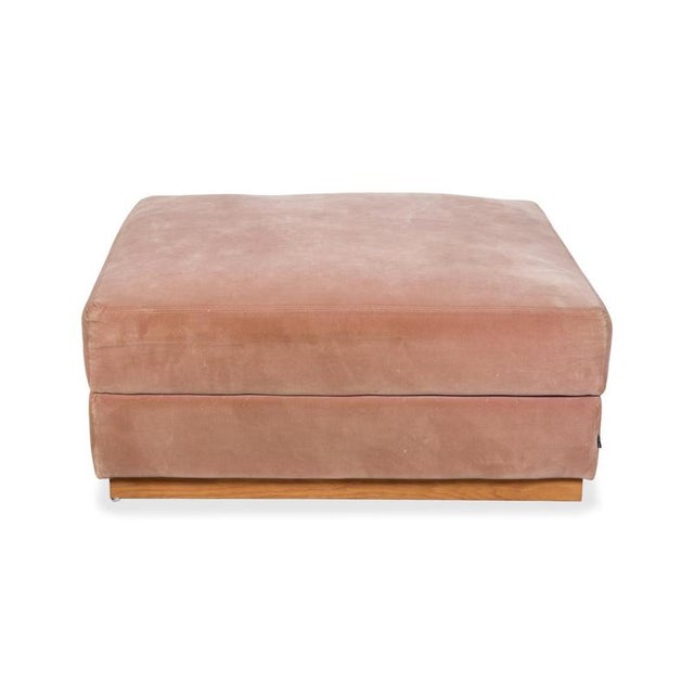 Sepia Fabric Stool in Rose with Manual Function and Storage Compartment from Bolia For Sale - Image 13 of 14