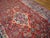 Traditional Distinctive Kazvin Motif on a Red-Scarlet Background Color With Masterful Medallion Design Antique Persian Rug For Sale - Image 3 of 6