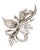 19.2k Gold and Diamond Brooch For Sale