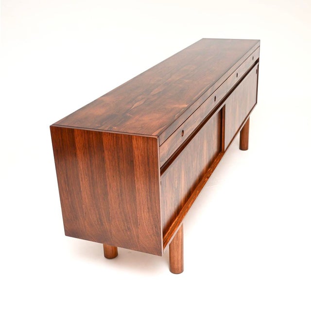 Brown Vintage Sideboard attributed to Robert Heritage for Archie Shine, 1960s For Sale - Image 8 of 15