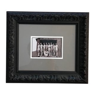 1927 UPenn Rowing Team Archival Photo, Framed For Sale