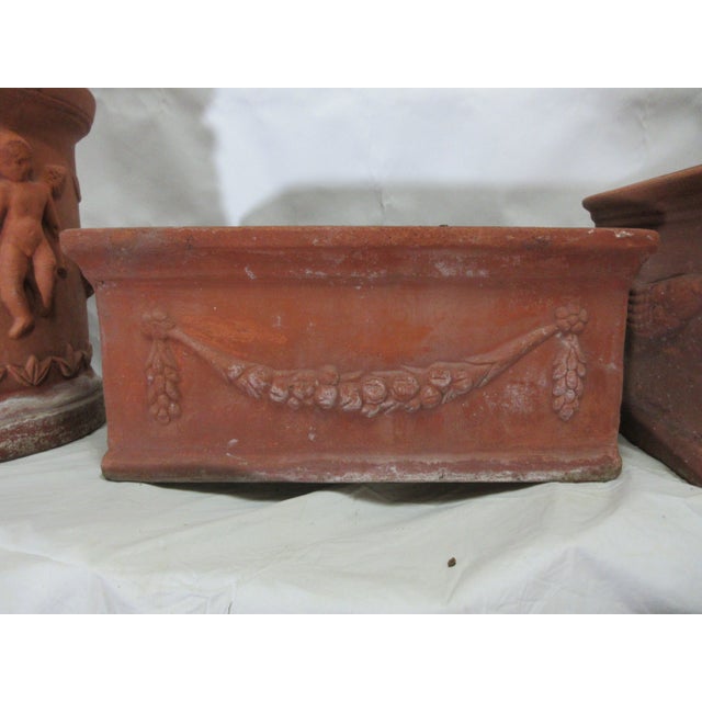 Garden Pots - Set of 3 For Sale In Miami - Image 6 of 13