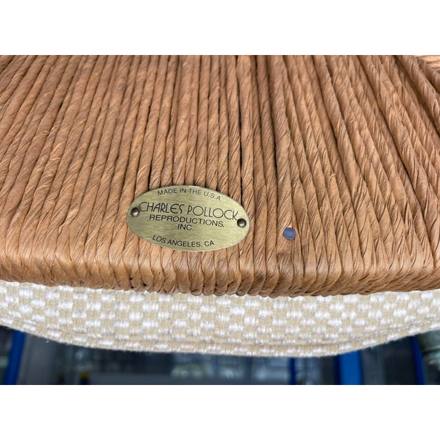 Charles Pollock for William Switzer English Spindle Back Armchairs -Pair For Sale - Image 9 of 10