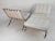 Mid-Century Modern Pair of Vintage Modern Barcelona Style Lounge Chairs by Selig For Sale - Image 3 of 12
