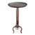 Mid-Century Modern Mid-Century French Metal Martini Table with Buckle Detail, 1960s For Sale - Image 3 of 5