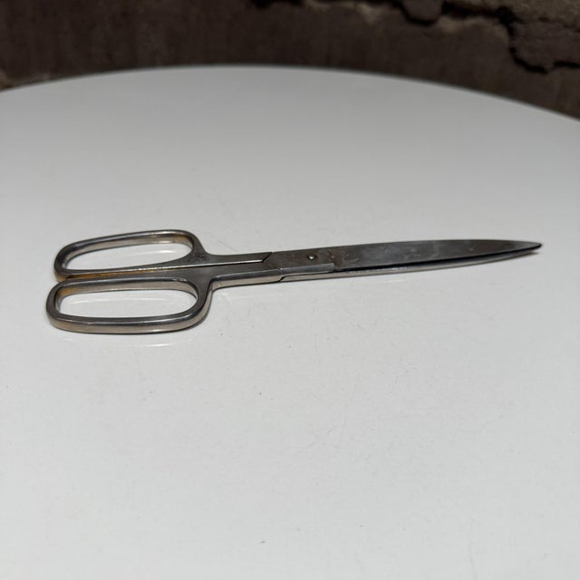 Mid-Century Modern Italian-Made Office or Dressmaking Shears I S A For Sale - Image 9 of 14