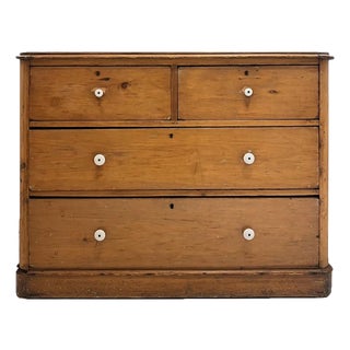 Vintage Pine Chest of Drawers, Rustic Farmhouse Dresser For Sale