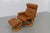 2000 - 2009 Set of Stressless Reclining Lounge Chair and Ottoman from Ekornes, 2000s For Sale - Image 5 of 18