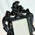 1970s Vintage Neoclassical Baroque Black Picture Frame With Easel Back. For Sale - Image 5 of 11