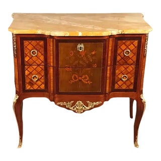 19th Century French Louis XVI Style Chest of Drawers For Sale