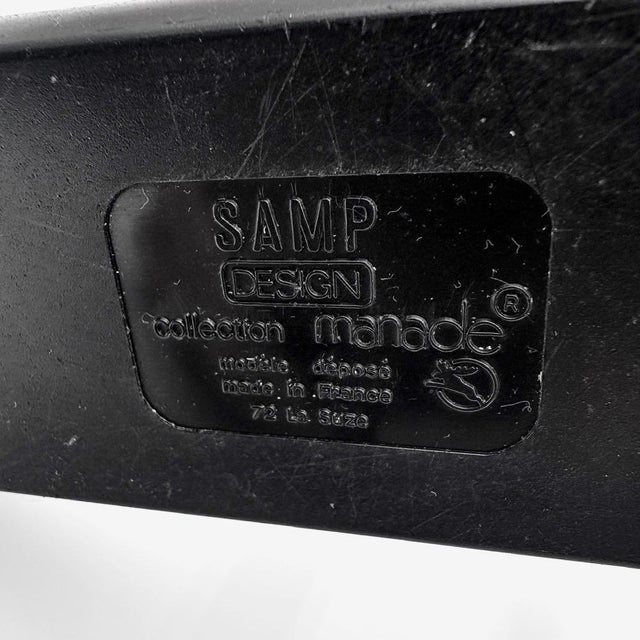 Orange Manade Lamp by Jean René Talopp for Samp, 1970s For Sale - Image 12 of 15