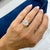 Gold 18k Yellow Gold 4.82ctw Round Brilliant Lab Grown Diamond Engagement Ring, Size 6 For Sale - Image 8 of 8