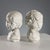 Ceramic Child Biscuit Busts, Set of 2 For Sale - Image 7 of 9
