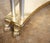 French Modern Round Occasional Table of Brushed Chrome and Brass - Maison Jansen For Sale - Image 10 of 11