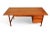 Mid-Century Modern Large Executive Danish Modern Desk in Teak For Sale - Image 3 of 12