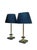 Table Lamps in Brass and Marble, 1950s, Set of 2 For Sale - Image 6 of 11