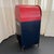 Mid 20th Century Red, White and Blue U.S. Mail Toy Box Storage Cabinet For Sale In New York - Image 6 of 6