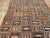 1930s Multibrown Checks Folk Art Vintage American Hooked Rug 6' X 8' 9" Handknotted Wool Carpet For Sale - Image 10 of 10