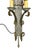 Mid 20th Century Brutalist Hand Forged Iron and Pewter Wall Sconce For Sale - Image 13 of 18