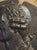 Black 19th Century French Cast Iron Profile of Jacques De Vaucanson, Diam. 9 Inches For Sale - Image 8 of 12