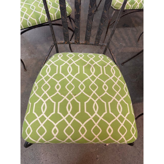 Prou Style Wrought Iron Chair Set/6 For Sale - Image 12 of 12