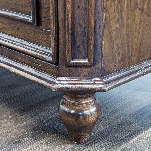Brown Millcreek Furniture 12-Drawer Dark Wood Dresser For Sale - Image 8 of 10
