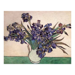 Van Gogh Stilllife With Irises LTD Edition Giclee