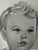 Original graphite pencil drawing by American artist and illustrator Theodore E. Schrock (1879–1952), depicting a young...