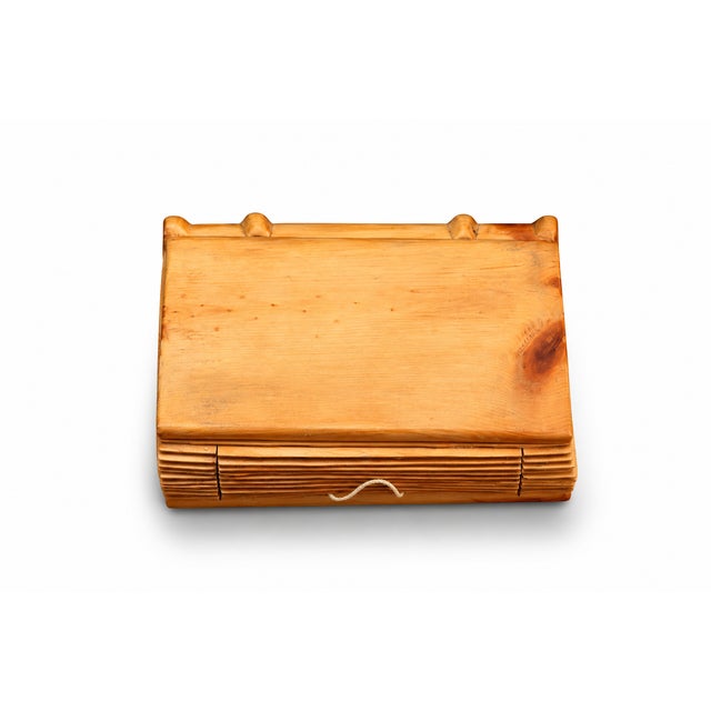Livio De Marchi Italian Hand-Carved Wooden Book Sculptures With Drawers – Set of 3 For Sale - Image 4 of 8