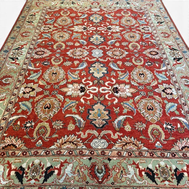 This vintage Sivas rug from Turkey presents a timeless allover floral design, beautifully balanced in both color and...