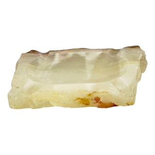Vintage Onyx Ashtray, France, 1950s For Sale