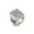 Brand: David Yurman Gender: Ladies Metal Type: 925 Sterling Silver Ring Size: 4.00 Width: 20.65 mm tapering to 9.00 mm...