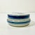 1940s Vintage Hollywood Regency Boho Chic Delft Hand Painted Covered Trinket Box For Sale - Image 9 of 13