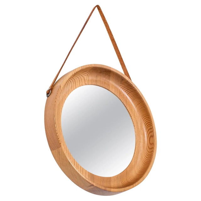 Wall Mirror attributed to Erik Höglund, Sweden, 1960s For Sale - Image 6 of 6