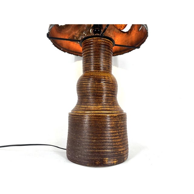 Table Lamp from Potterie D'Accolay, 1970s For Sale - Image 4 of 13