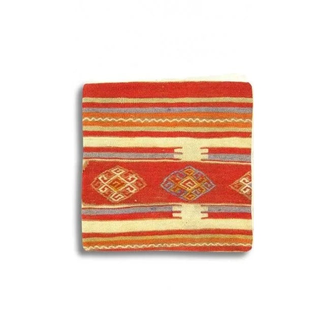 Traditional Vintage Hand Knotted K76 Pillow 20" For Sale - Image 3 of 3