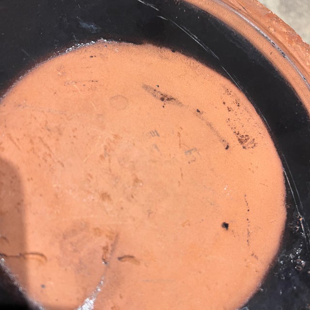 Ceramic Architectural Modern Black Planter Art Pottery For Sale - Image 7 of 8