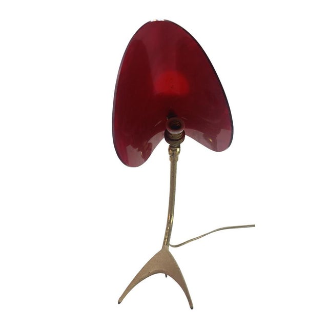 Mid-Century Modern Table Lamp by Louis Kalff for Kalmar, 1950s For Sale - Image 3 of 6