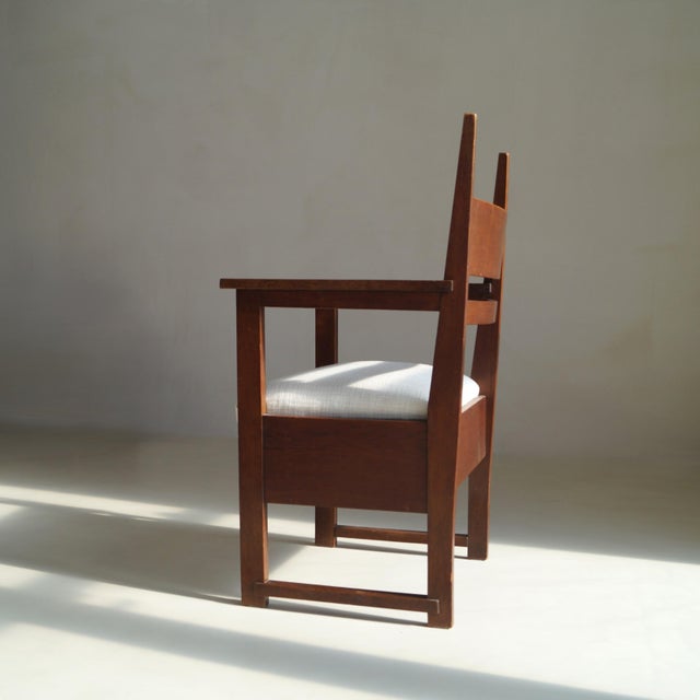 Dutch Art Deco Armchair by Piet De Vries, 1934 For Sale - Image 4 of 11