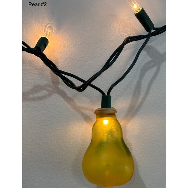 All 6, 1-Price- Vintage Glass Christmas Light Covers - Fruits01 For Sale - Image 13 of 13