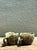 Vintage Slab Built Studio Pottery Cups - A Pair For Sale In West Palm - Image 6 of 12