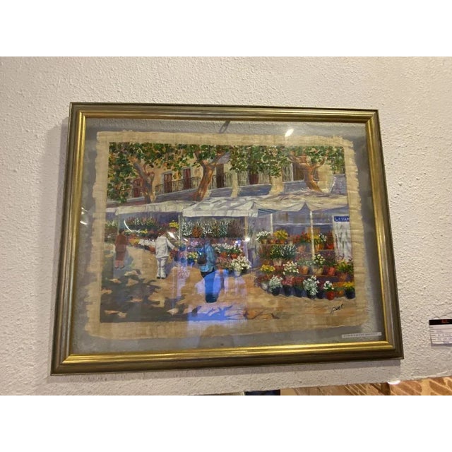 This artwork includes a certificate of authenticity and is hand-signed by the artist. Hand-signed on the lower-right...