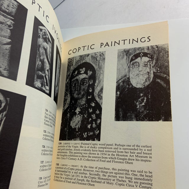Paper 1955 Coptic Art Olsen Foundation Book For Sale - Image 7 of 8